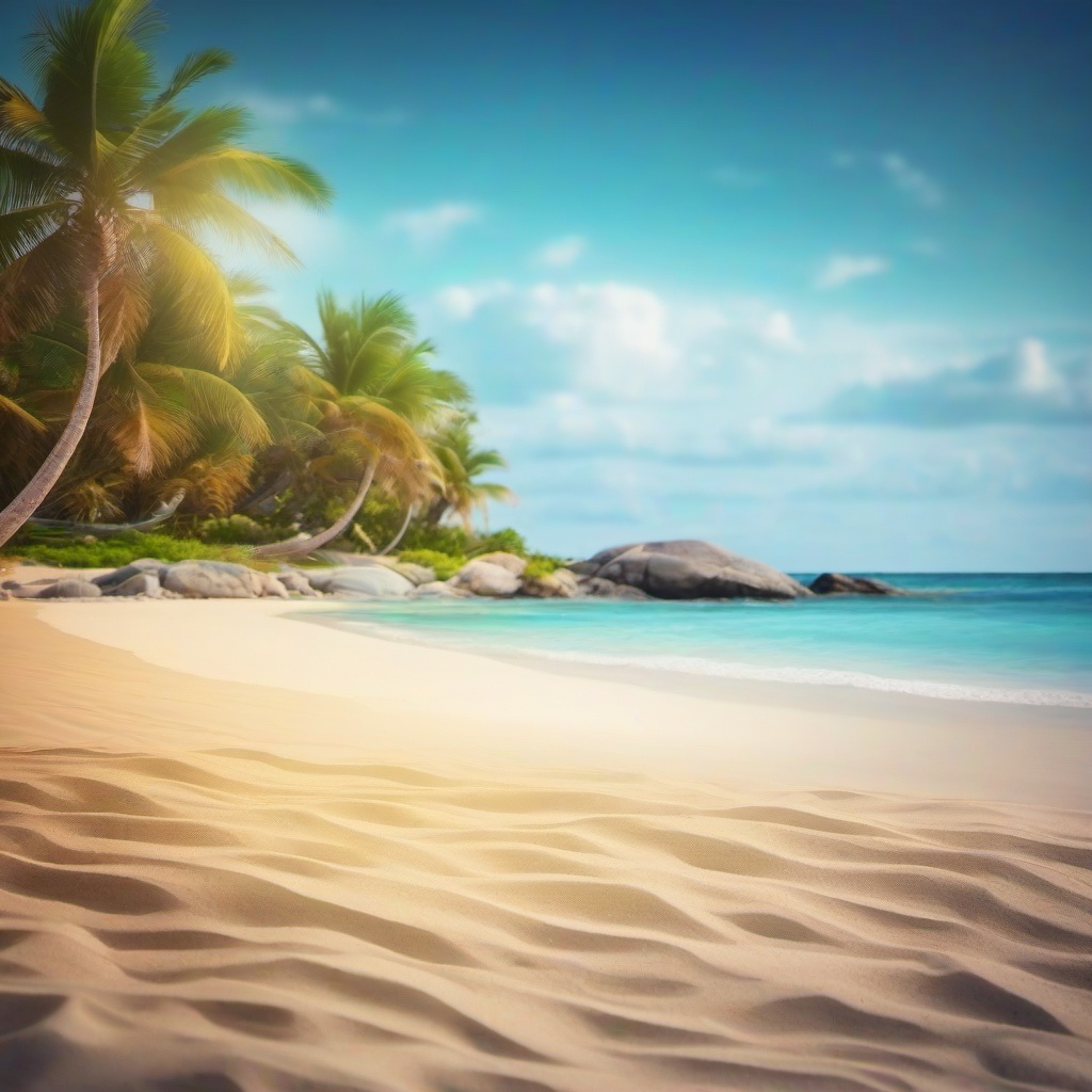 Beach background - beach blurred background  