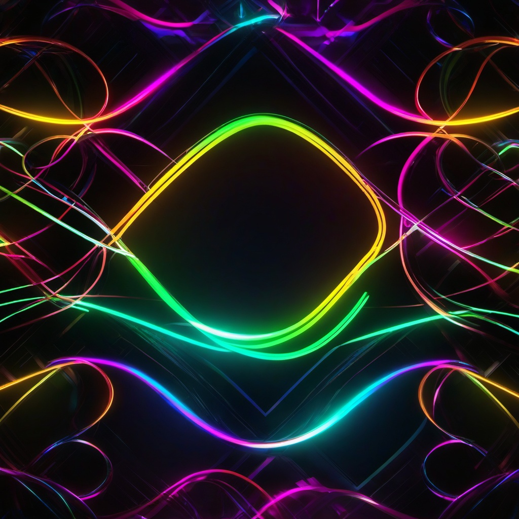 Neon Background Wallpaper - neon rgb background  