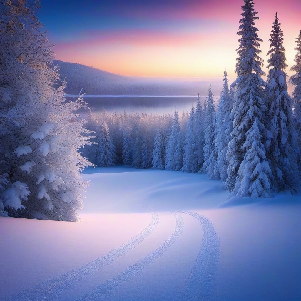 Winter background wallpaper - pretty snowy background  