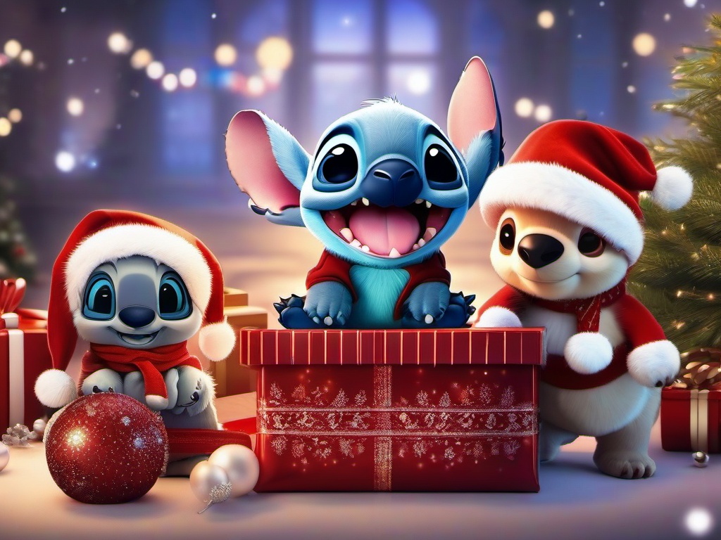 Cute Stitch Wallpapers Christmas  