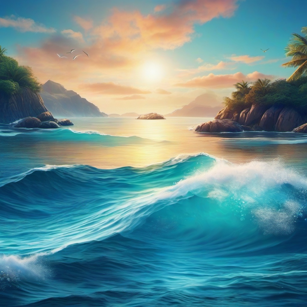 Ocean Background Wallpaper - printable ocean background  