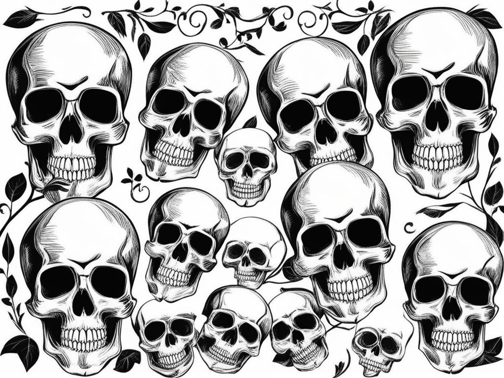 skull clipart 