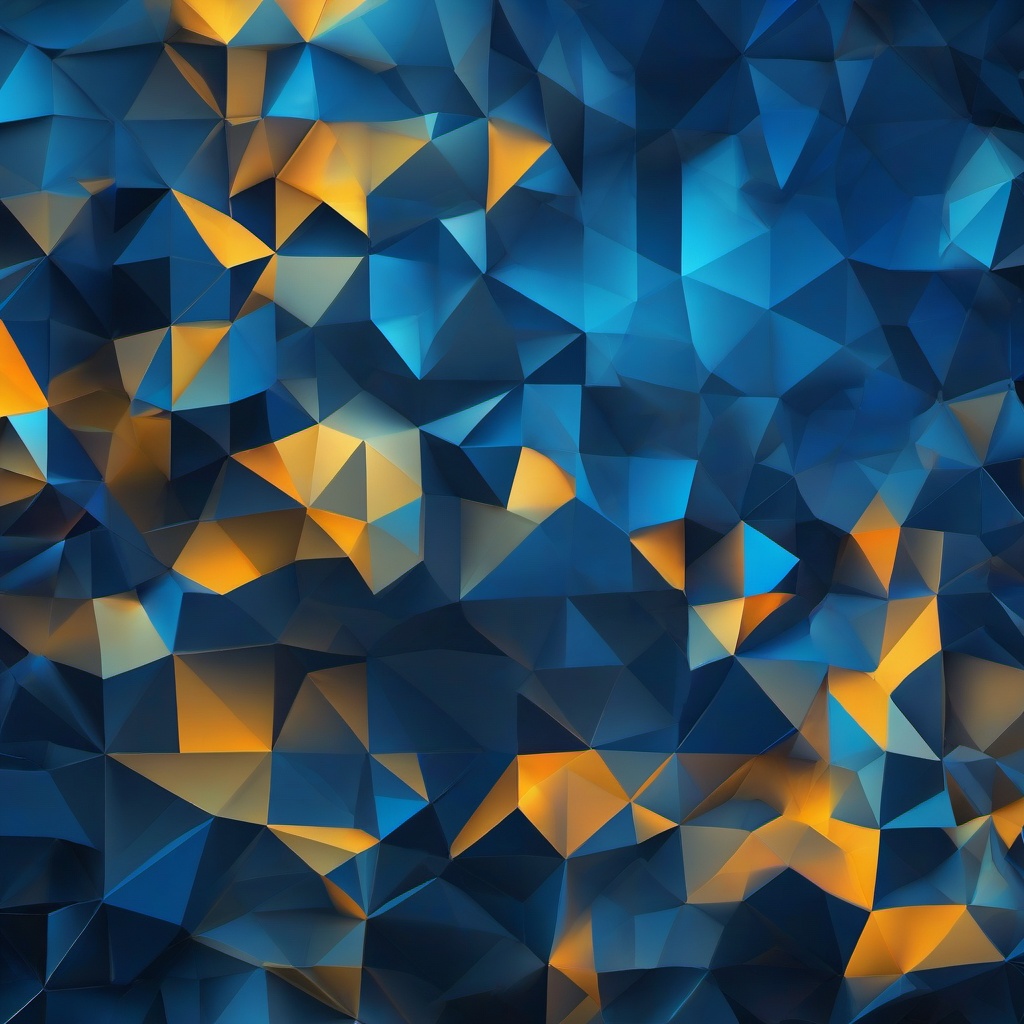 Abstract Background Wallpaper - abstract blue geometric background  