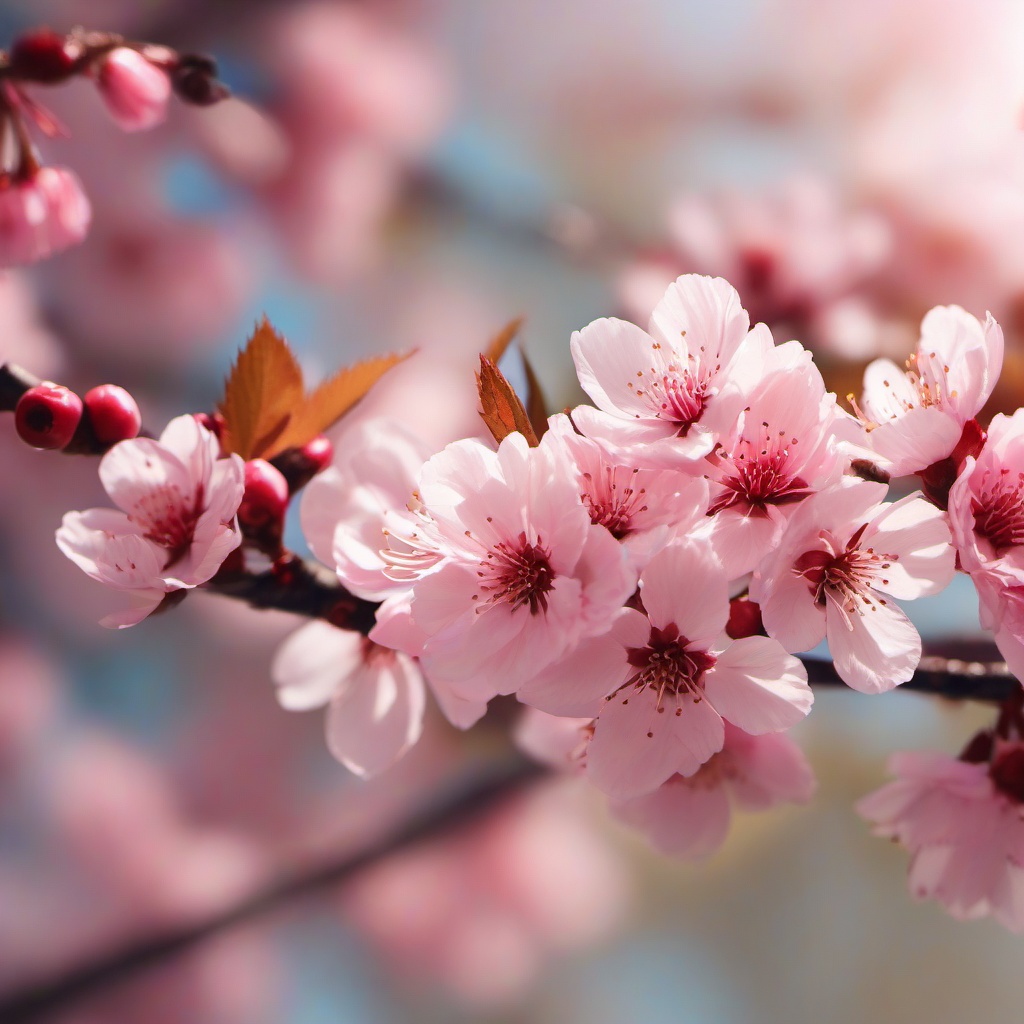 Flower Background Wallpaper - aesthetic cherry blossom background  