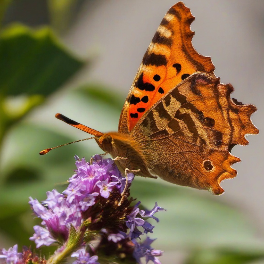 comma butterfly tattoo  