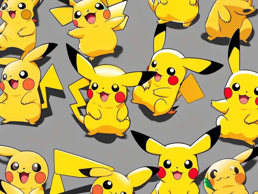 wallpaper pikachu cute  ,desktop background wallpaper