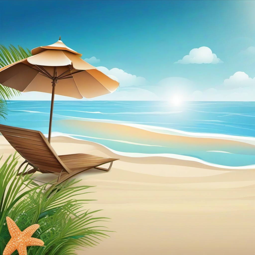 Beach background - seaside background  