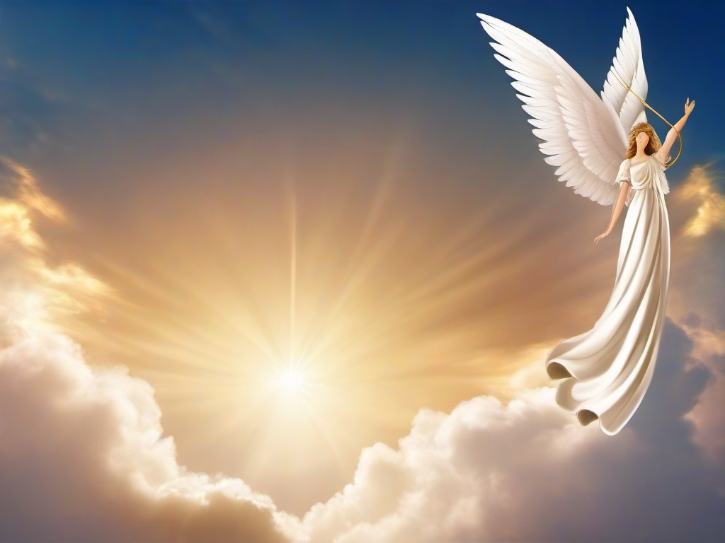 Heaven Angel Background  