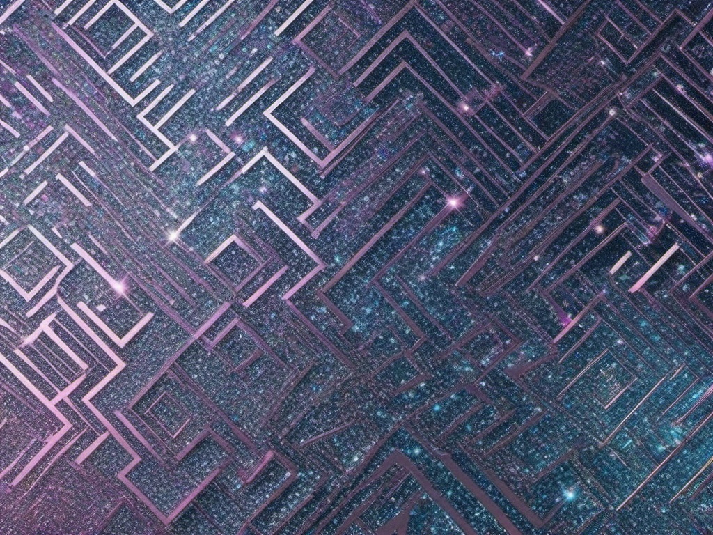 Silver Glitter Aesthetic Wallpaper  