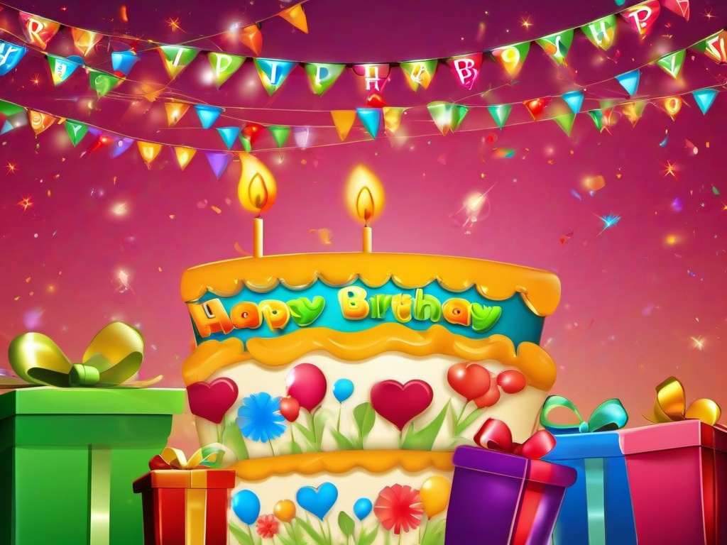 Birthday Background Wallpaper - background happy birthday banner  