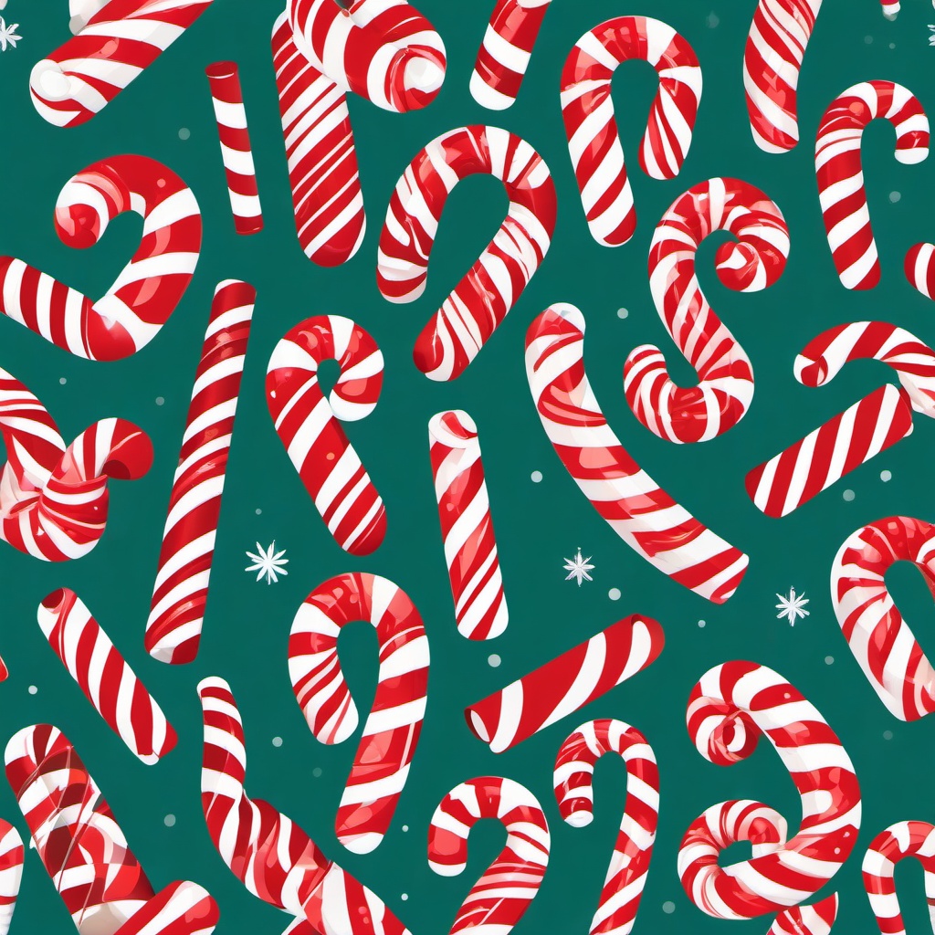 Candy Cane clipart - candy cane pattern on festive clothes  color,minimalist,vector clipart