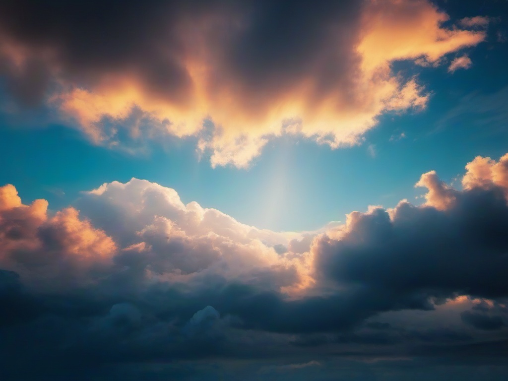 Cloudy Sky Wallpaper 4K  ,desktop background wallpaper