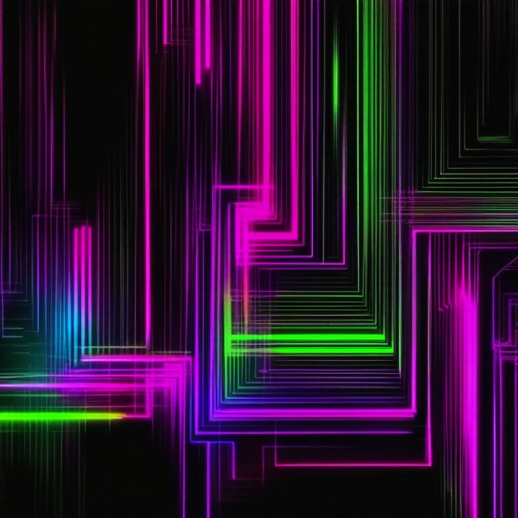 Neon Background Wallpaper - neon green and pink background  