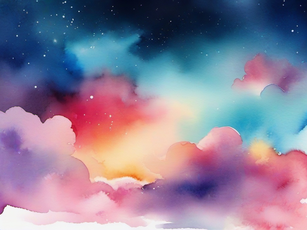 Sky Background Watercolor  ,desktop background wallpaper