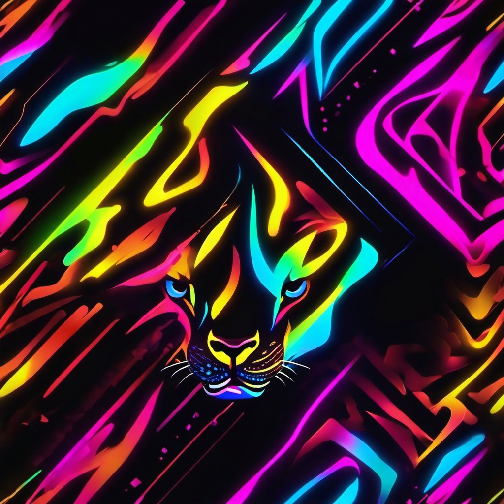 Neon Background Wallpaper - neon cheetah wallpaper  