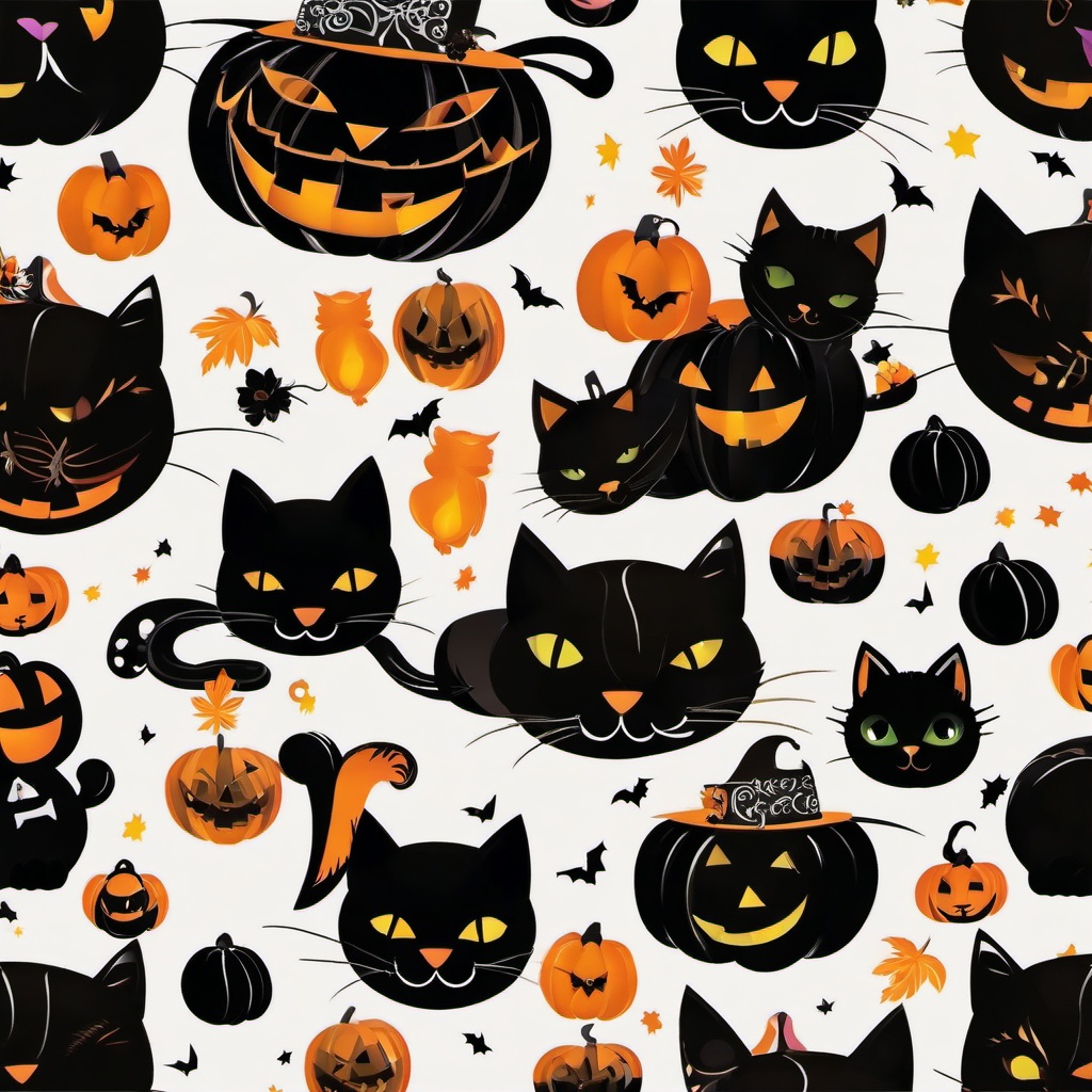 Halloween Background Wallpaper - cat halloween wallpaper  