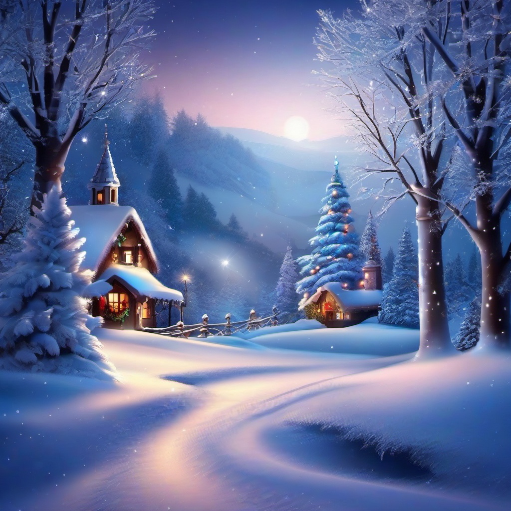 Christmas Background Wallpaper - winter wonderland background  