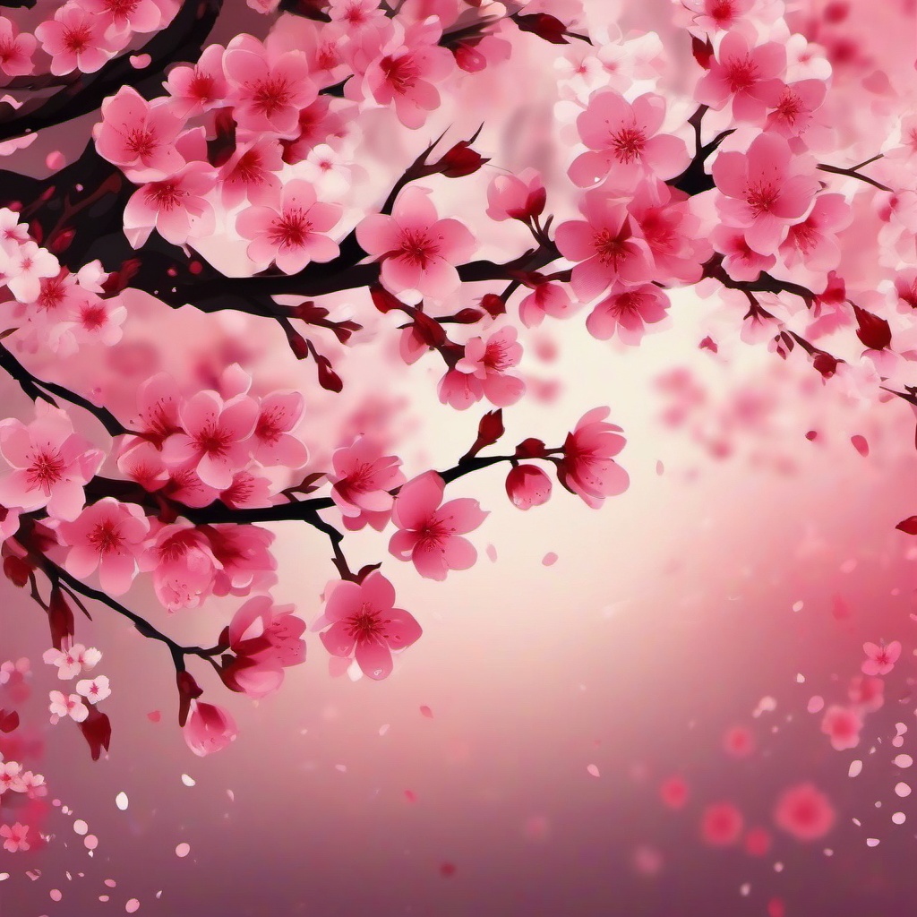 Spring iPhone Wallpaper - Blooming Cherry Blossoms  intricate patterns, splash art, wallpaper art