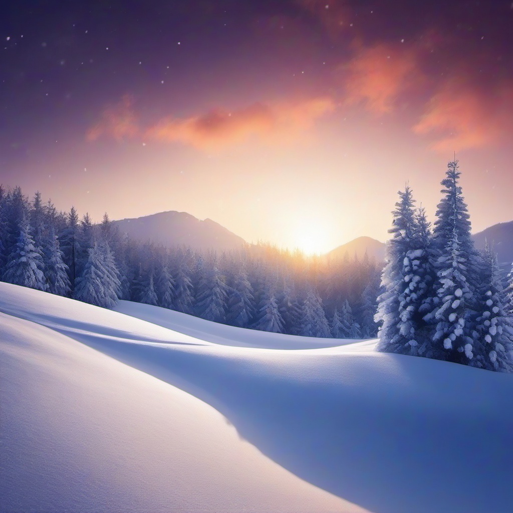 Winter background wallpaper - snow background for teams  