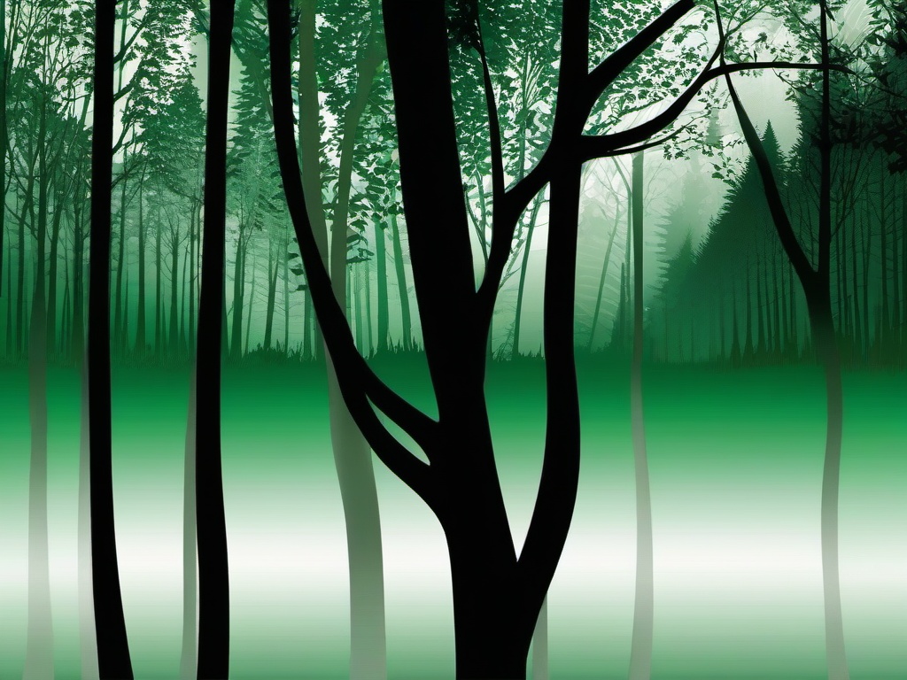 Dark Green Forest Wallpaper  ,desktop background wallpaper