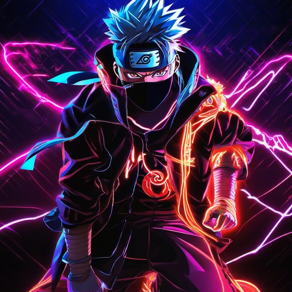 Neon Background Wallpaper - naruto neon wallpaper  