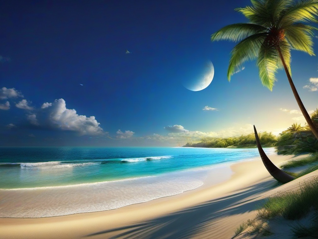 Wallpaper Desktop Beach - High-quality beach wallpaper for desktop.  background wallpaper