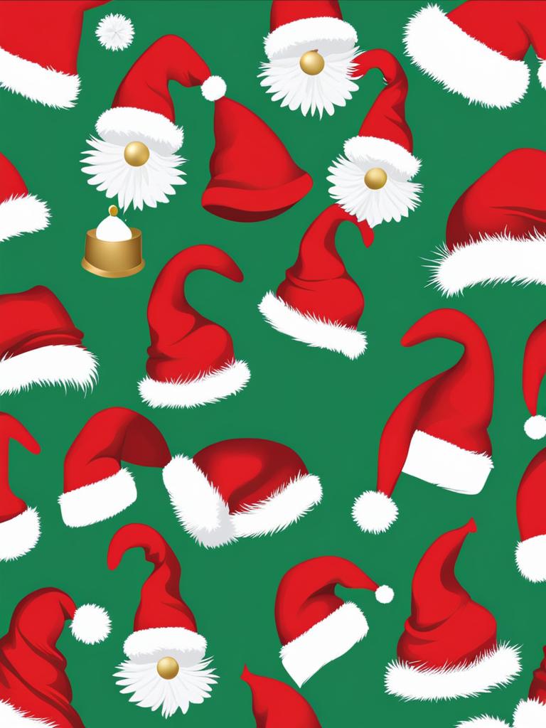 santa hat clipart - santa's hat, adding a festive touch to any design 