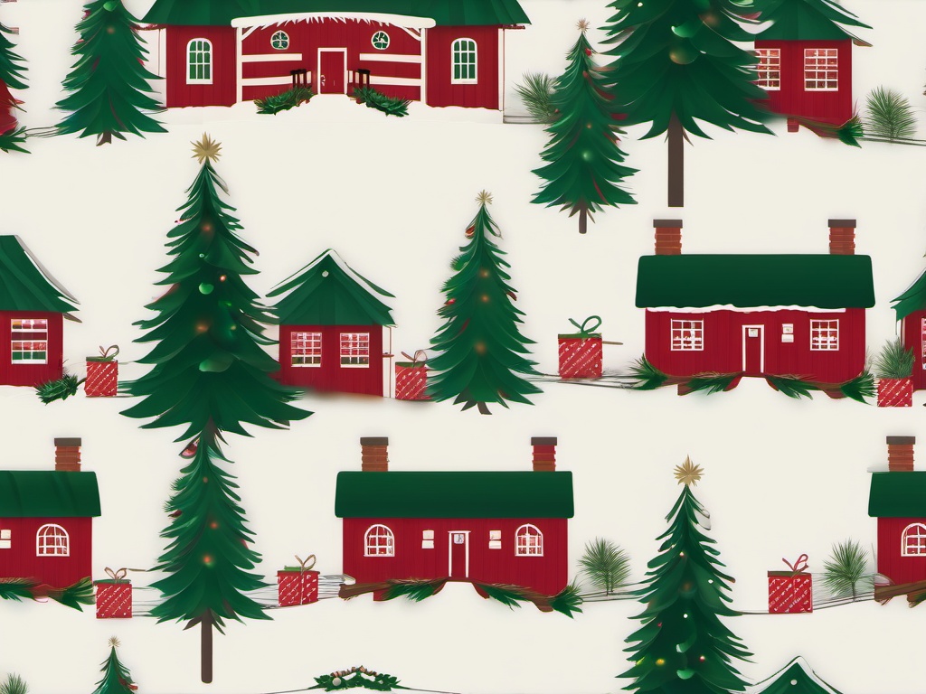 Christmas Tree Farm Wallpaper  