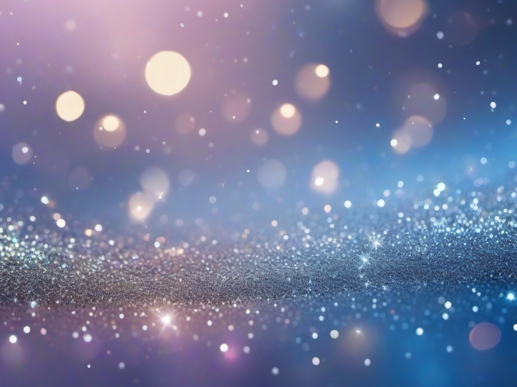 Winter Glitter Background  