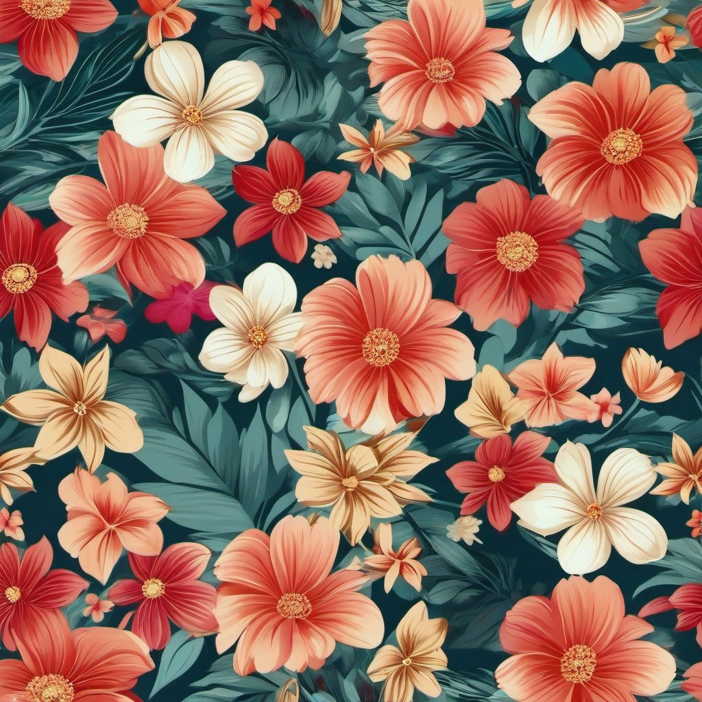 Flower Background Wallpaper - flower print background  