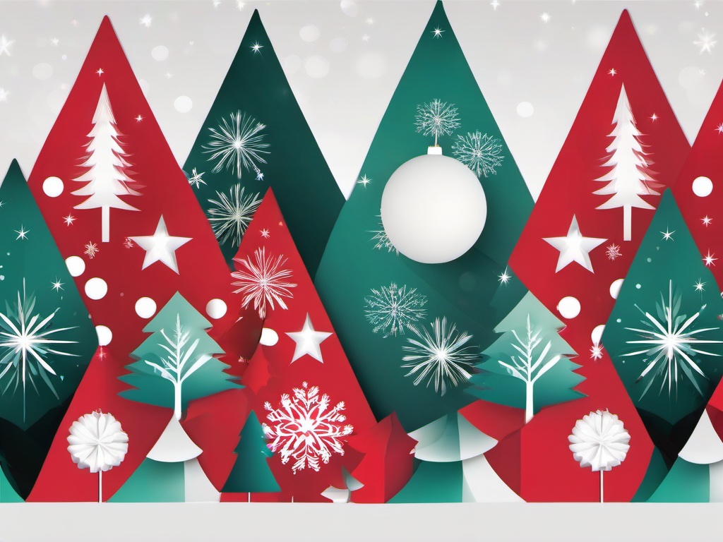 Abstract Christmas Wallpaper  