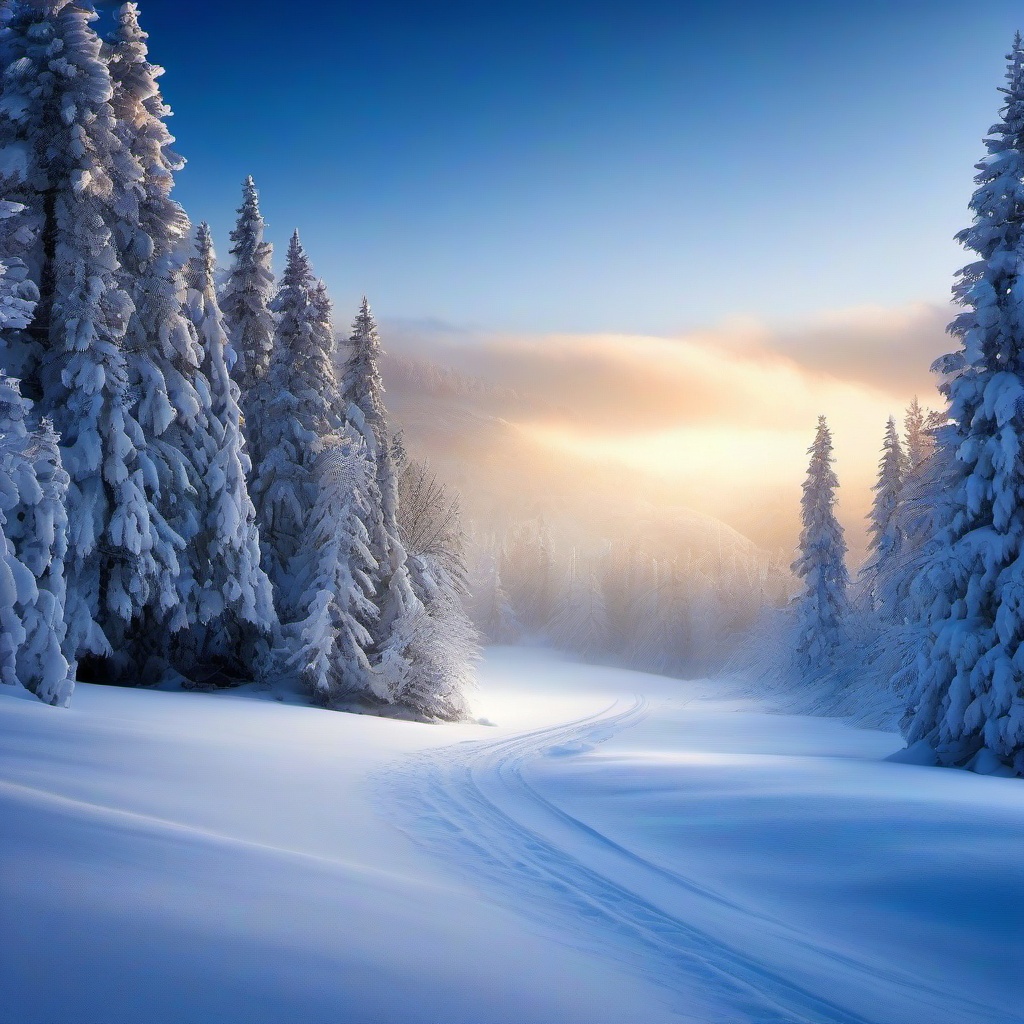 Snow Background Wallpaper - snowy winter wonderland background  