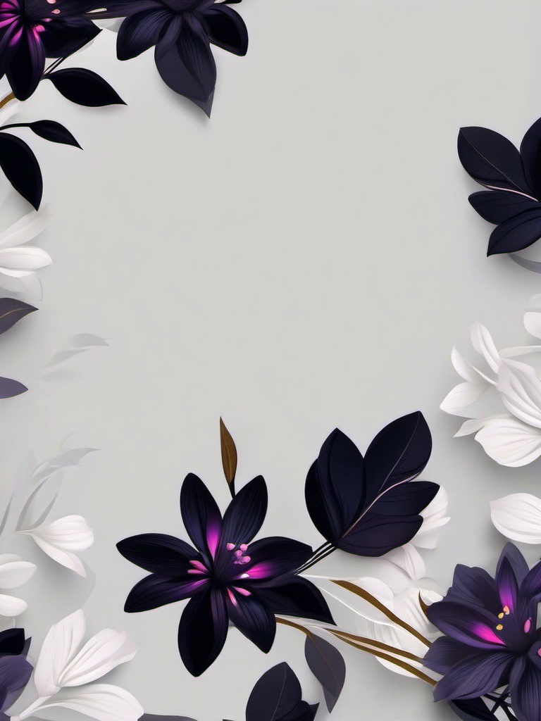 Dark Colour Flower Wallpaper  ,mobile iphone background wallpaper