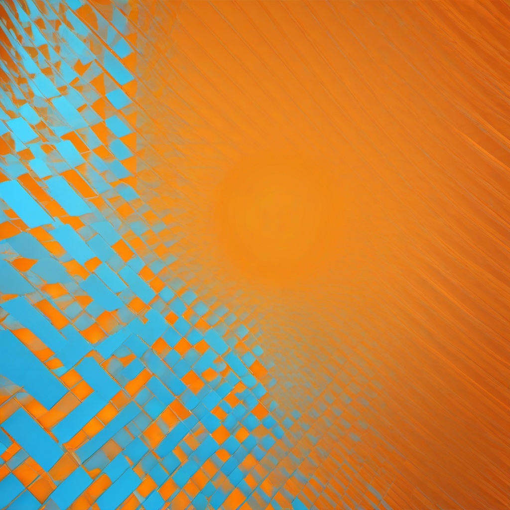 Orange Background Wallpaper - orange and light blue background  