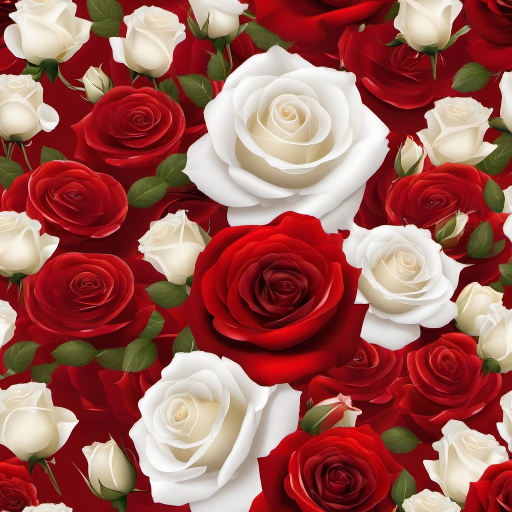 Red Background Wallpaper - red and white rose background  