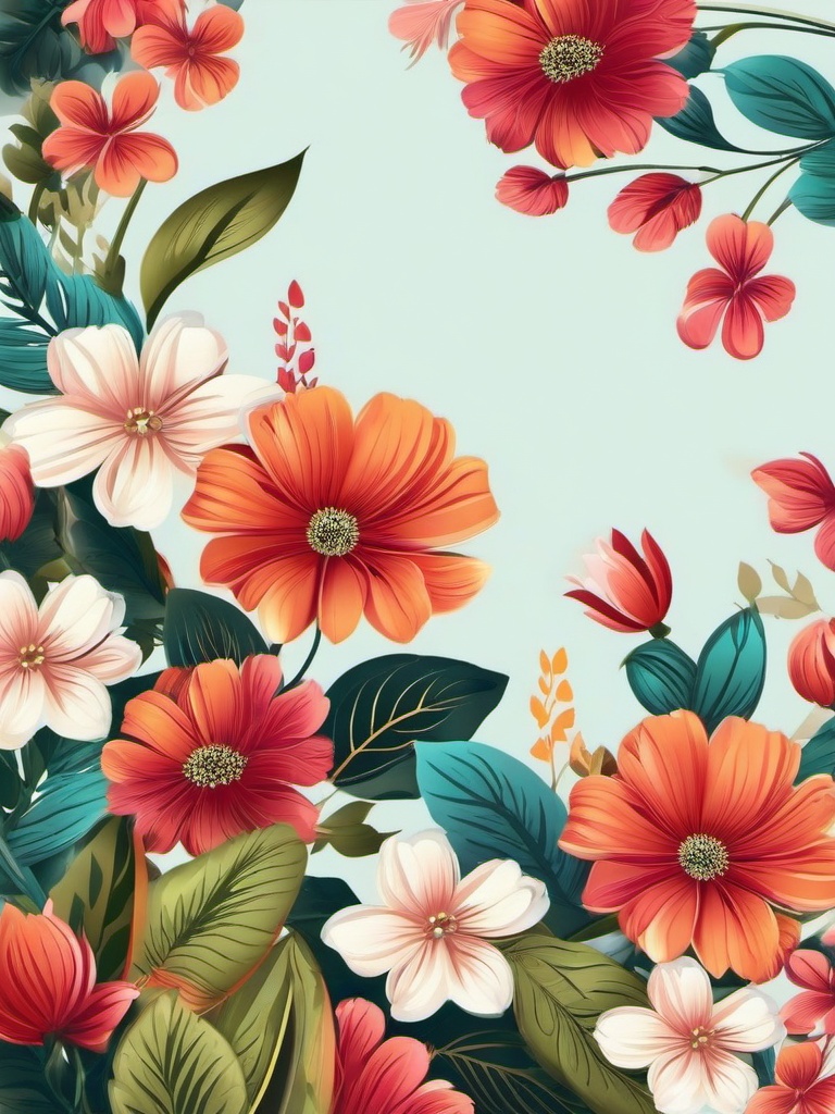 Flower Background Wallpaper - floral background wallpaper  