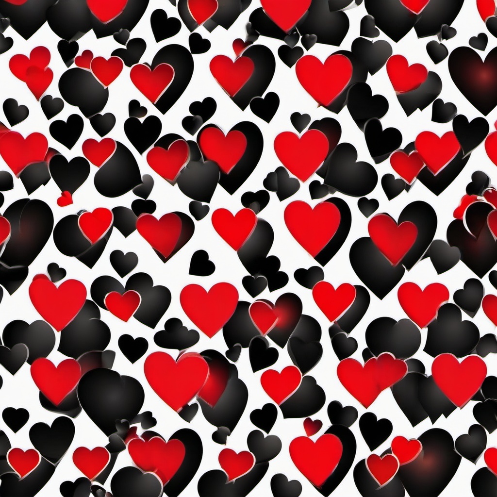 Heart Background Wallpaper - red and black heart background  