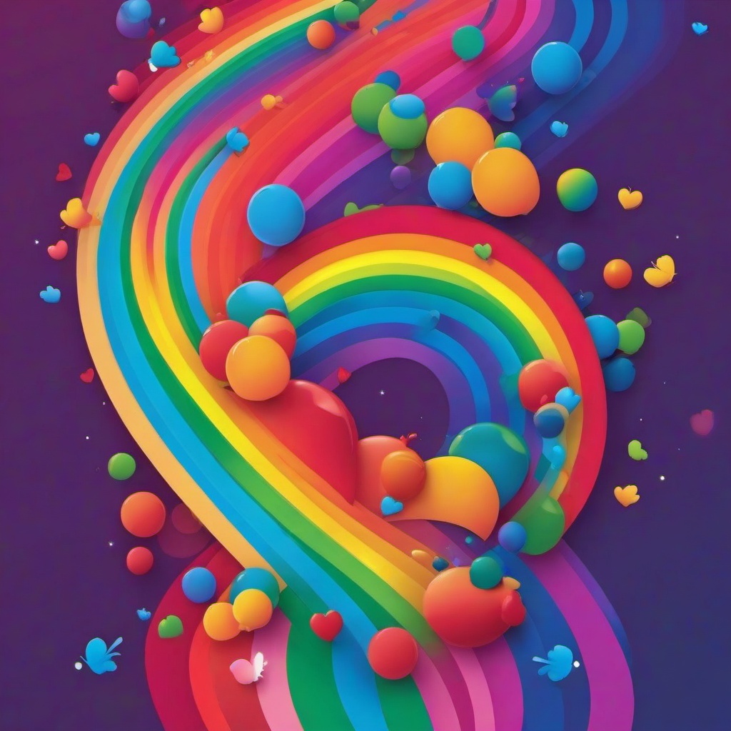 Rainbow Background Wallpaper - rainbow friend background  