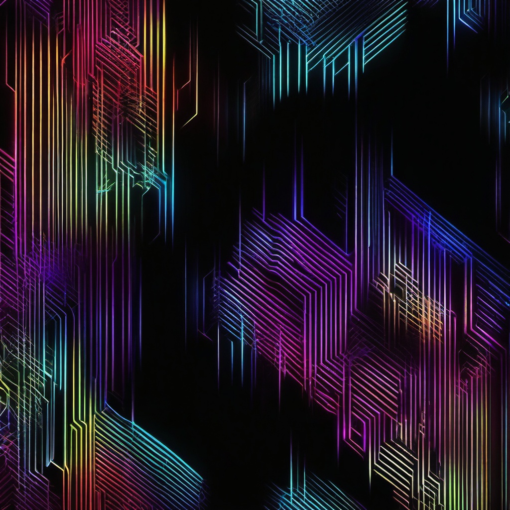 Neon Background Wallpaper - black with neon wallpaper  