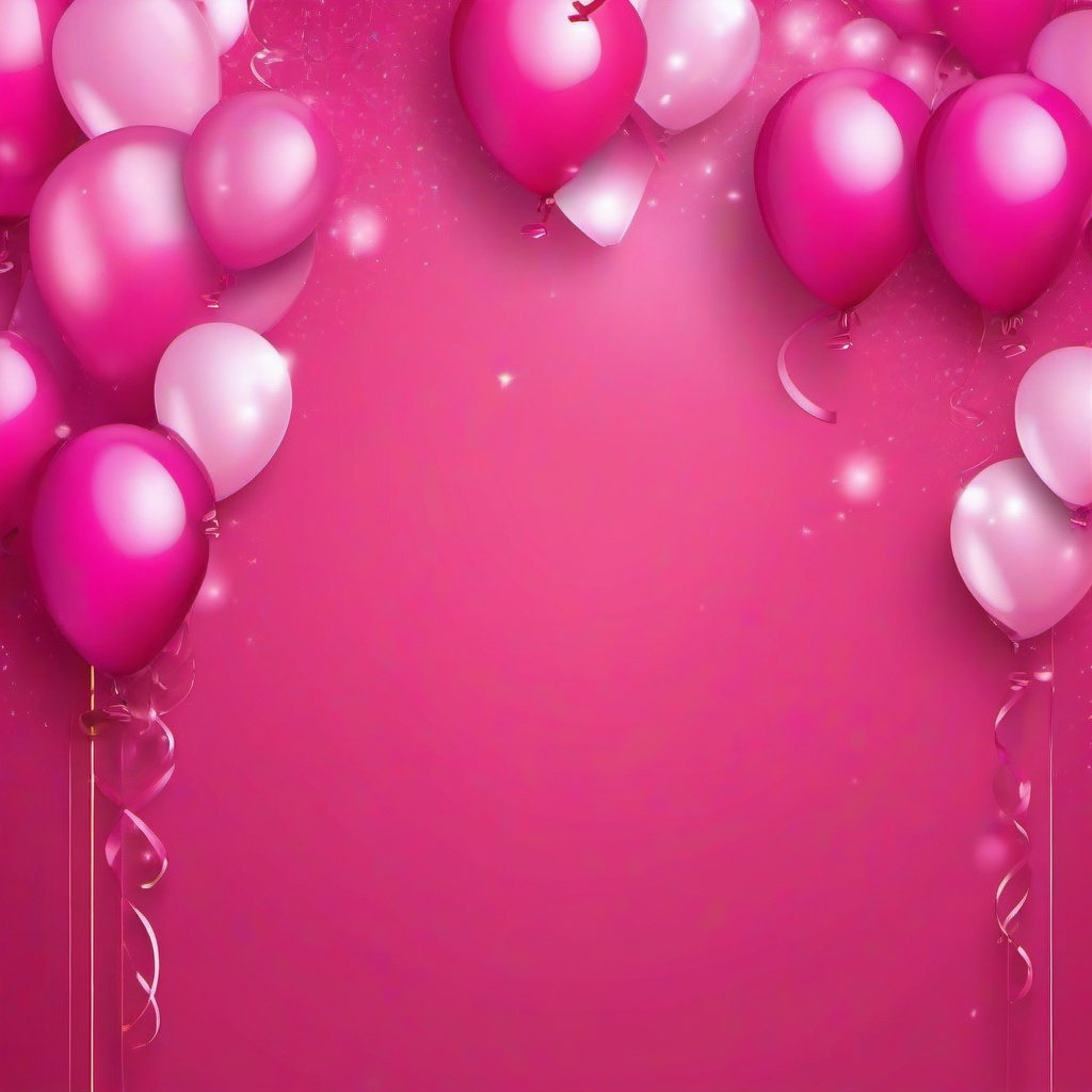 Party Background Wallpaper - pink background balloons  