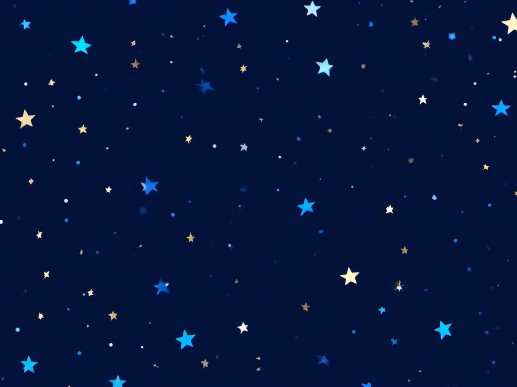 Blue Background Stars-Dark blue with bright stars scattered like a clear night sky  background wallpaper