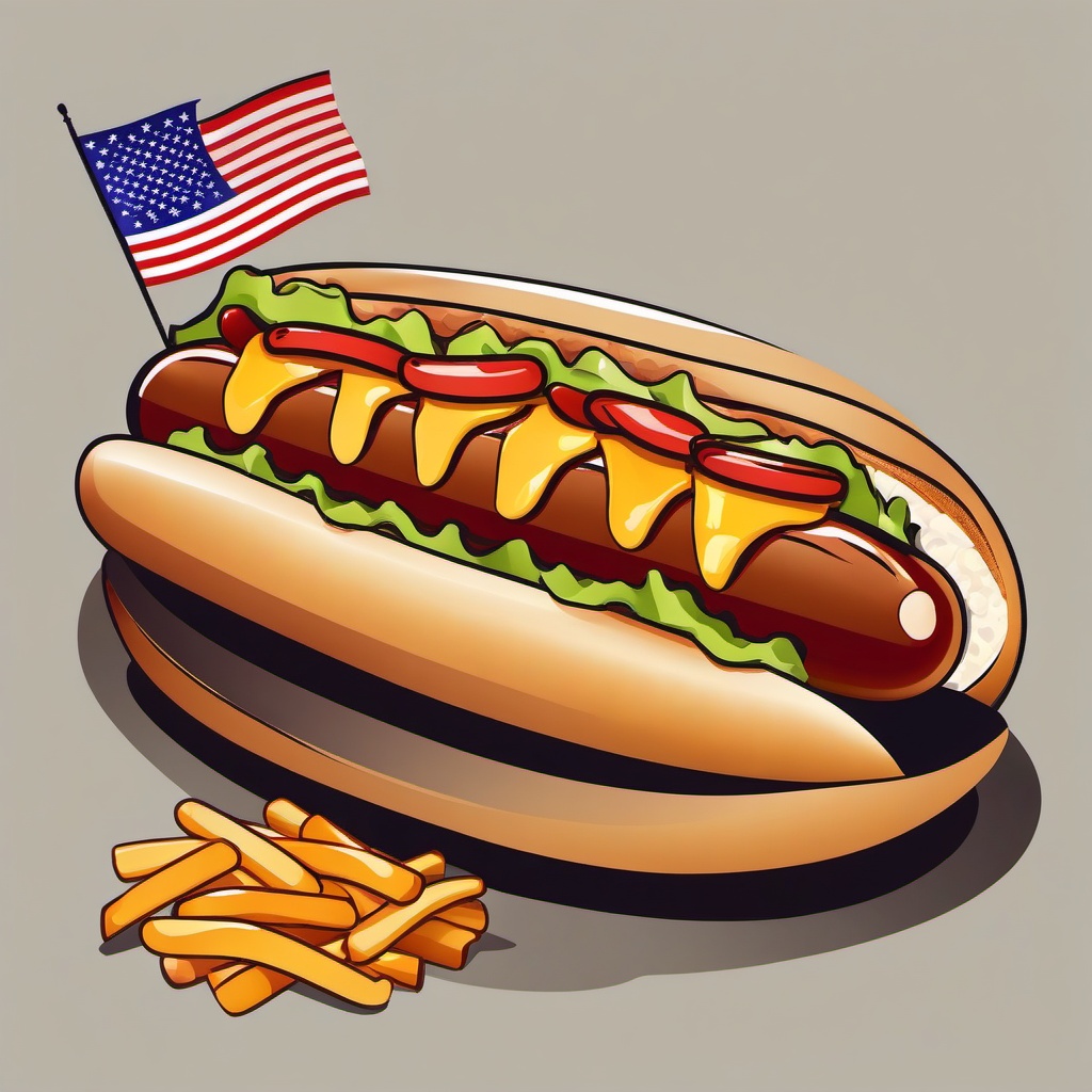 Hot Dog  clipart