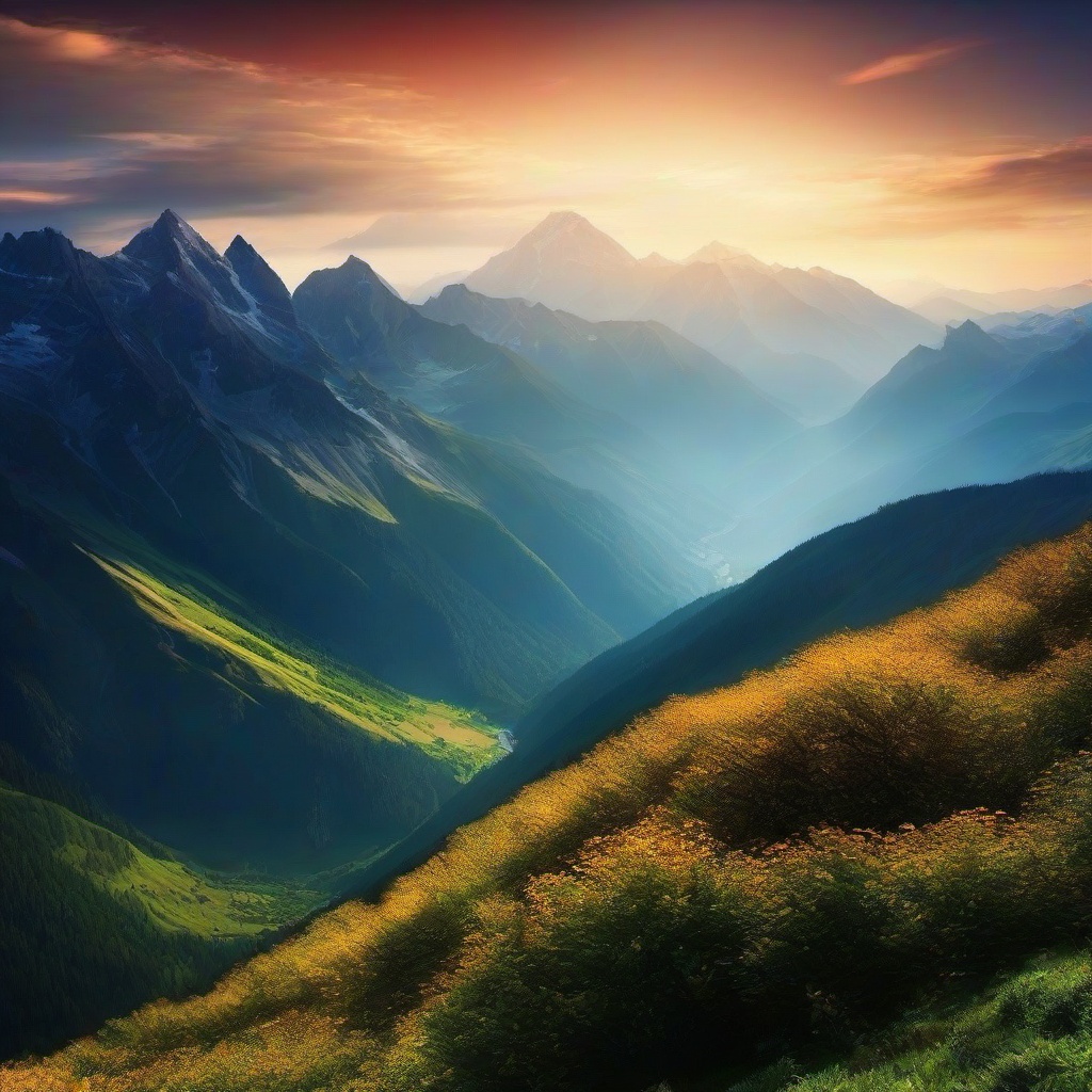 Mountain Background Wallpaper - nature background mountains  