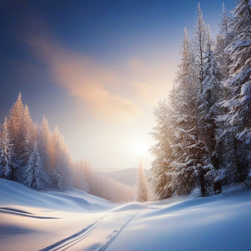 Snow Background Wallpaper - a snowy background  