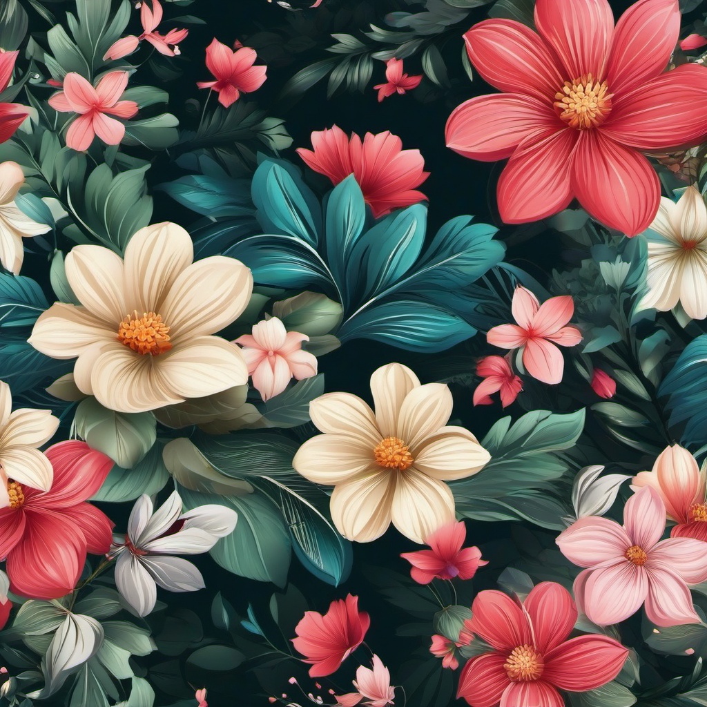 Flower Background Wallpaper - wallpaper flower design  