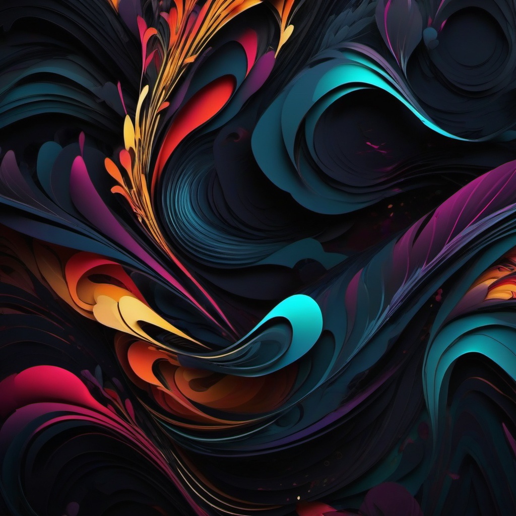 Dark iPhone Wallpaper - Dark and Mysterious iPhone Background wallpaper splash art, vibrant colors, intricate patterns