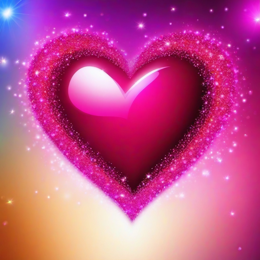 Heart Background Wallpaper - heart wallpaper glitter  