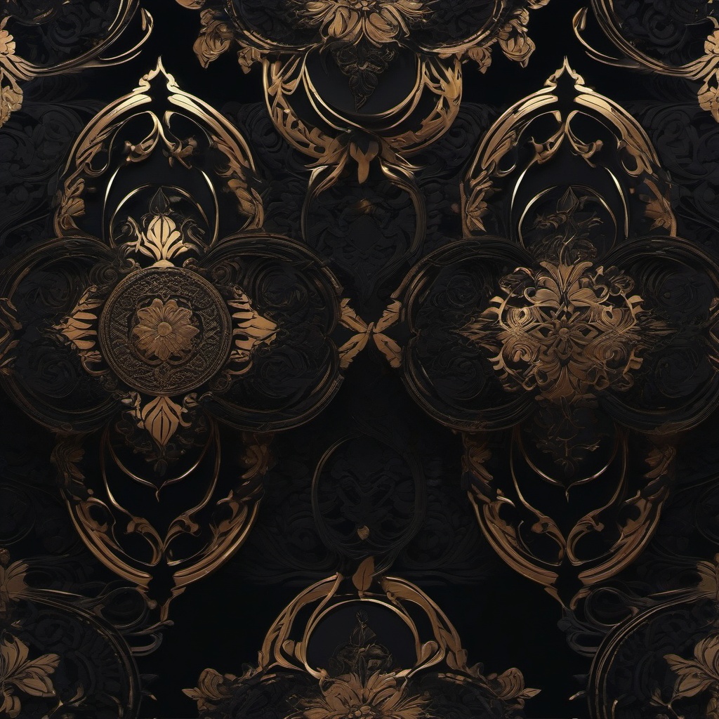 Dark Aesthetic Wallpaper - Mystical Dark Art with Elegant Aesthetics  intricate patterns, splash art, wallpaper art