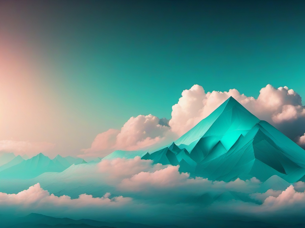 Teal Sky Background  ,desktop background wallpaper