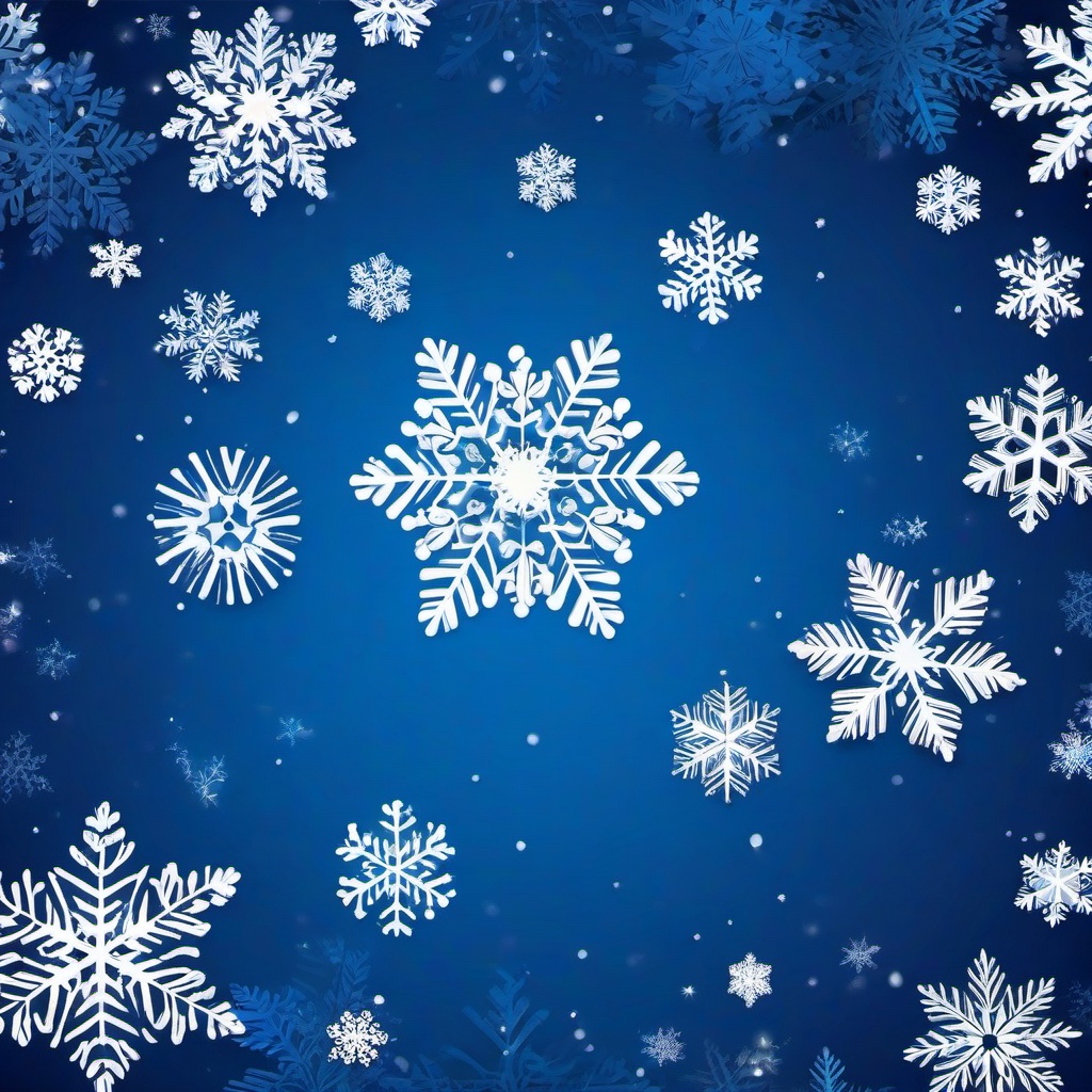 Snow Background Wallpaper - blue snowy background  